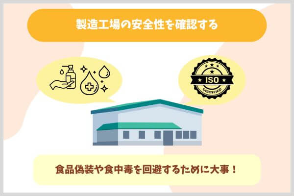 製造工場の安全性を確認する