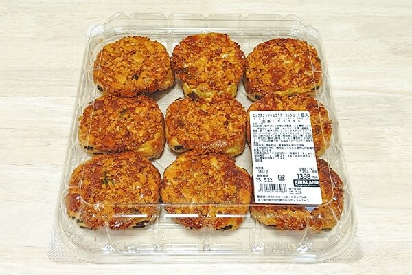 コストコ　パン　ミックスナッツショコラデニッシュ