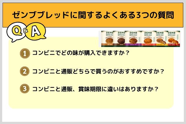 【Q&A】ゼンブブレッドに関するよくある3つの質問