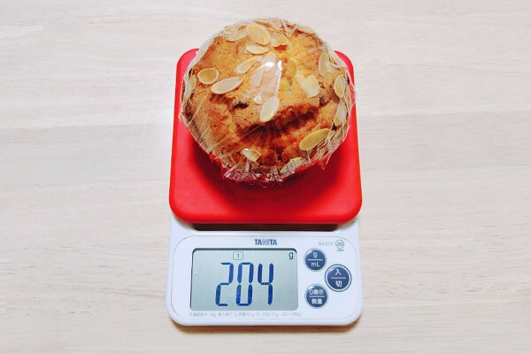 コストコ マフィン オレンジクランベリーマフィン 重さ